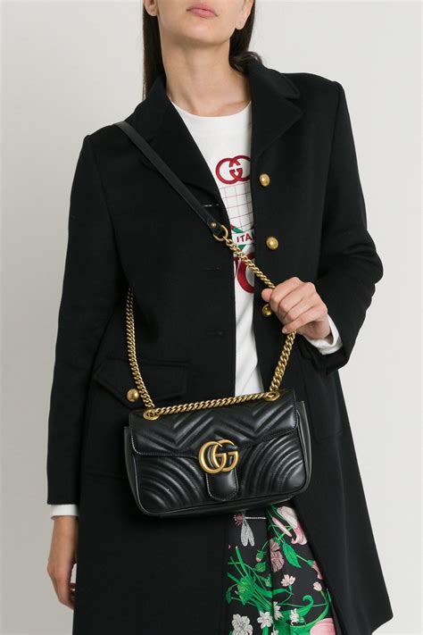 gucci marmont 26 cm prezzo|authentic gucci marmont small bag.